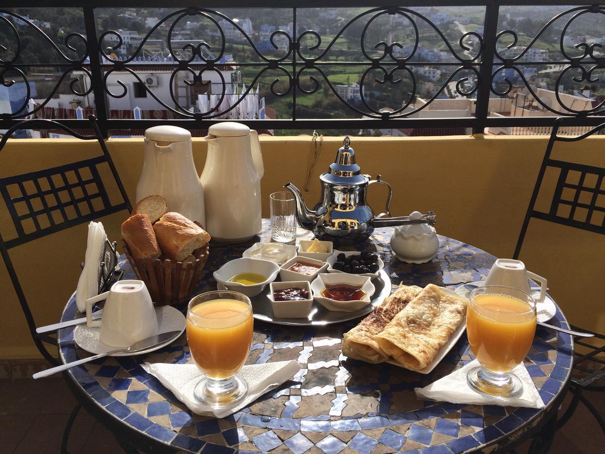 Dar Zman Bed & Breakfast Чефчауен Екстериор снимка